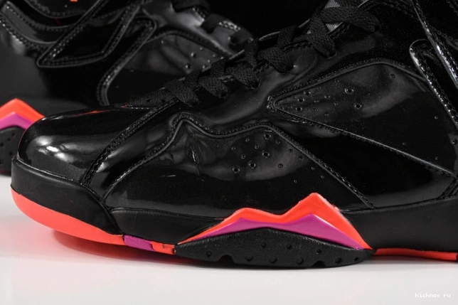Rep Jordan Black 7 Air 313358-006 Patent Retro 0807